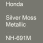 Preview: Honda, Silver Moss Metallic, NH-691M.